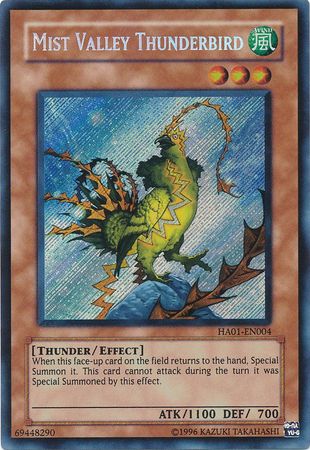 Mist Valley Thunderbird [HA01-EN004] Secret Rare | North Game Den