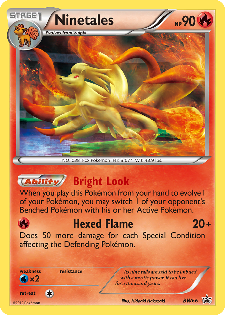 Ninetales (BW66) [Black & White: Black Star Promos] | North Game Den