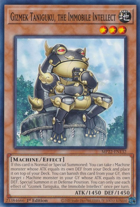 Gizmek Taniguku, the Immobile Intellect [MP22-EN132] Common | North Game Den