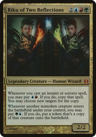 Riku of Two Reflections (Oversized) [Commander 2011 Oversized] | North Game Den