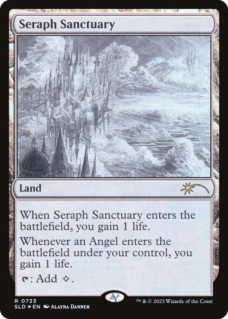 Seraph Sanctuary (Sketch) [Secret Lair Drop Promos] | North Game Den