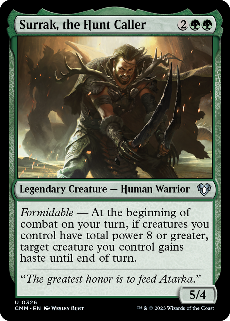 Surrak, the Hunt Caller [Commander Masters] | North Game Den