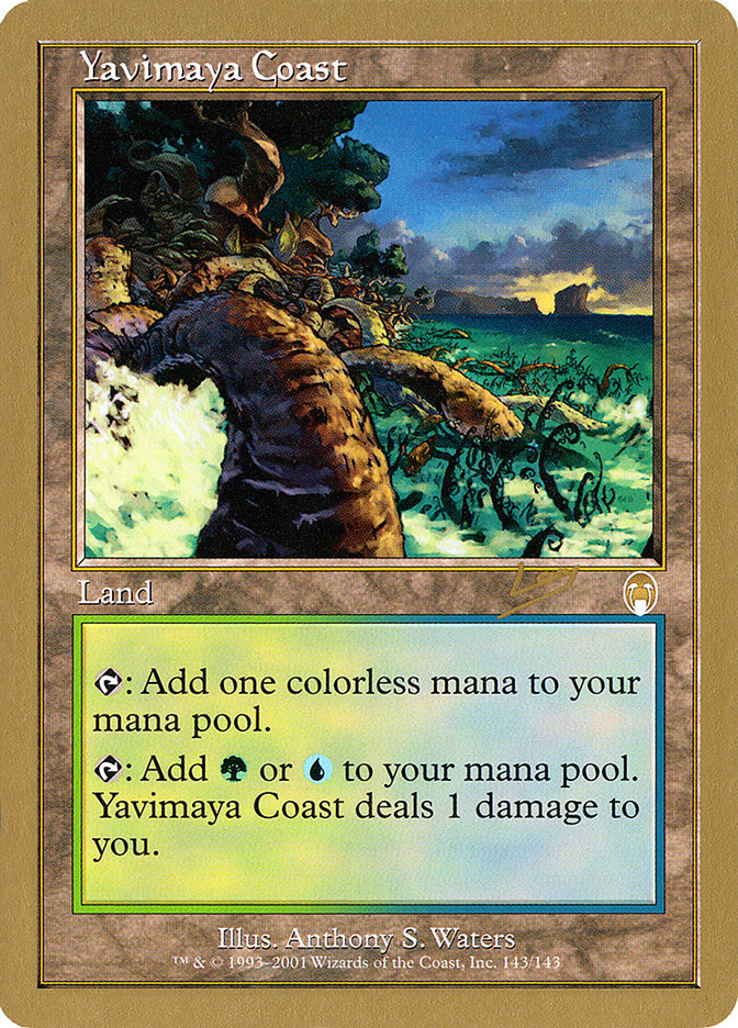 Yavimaya Coast (Raphael Levy) [World Championship Decks 2002] | North Game Den