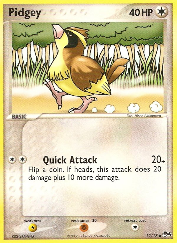 Pidgey (12/17) [POP Series 4] | North Game Den