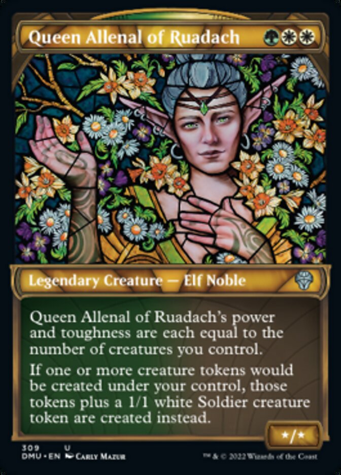 Queen Allenal of Ruadach (Showcase) [Dominaria United] | North Game Den