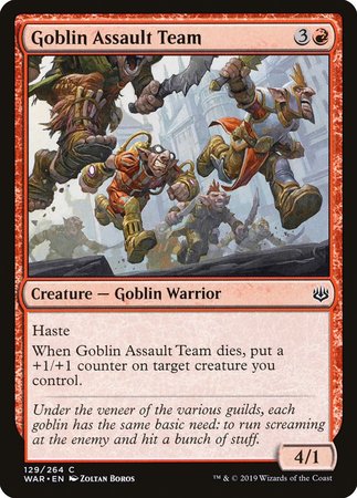 Goblin Assault Team [War of the Spark] | North Game Den