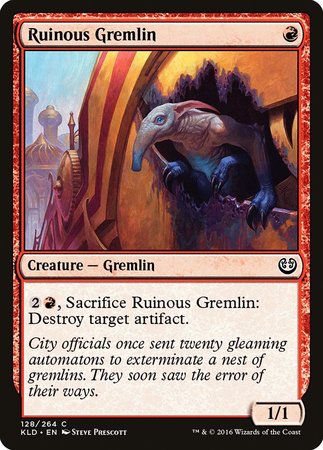 Ruinous Gremlin [Kaladesh] | North Game Den