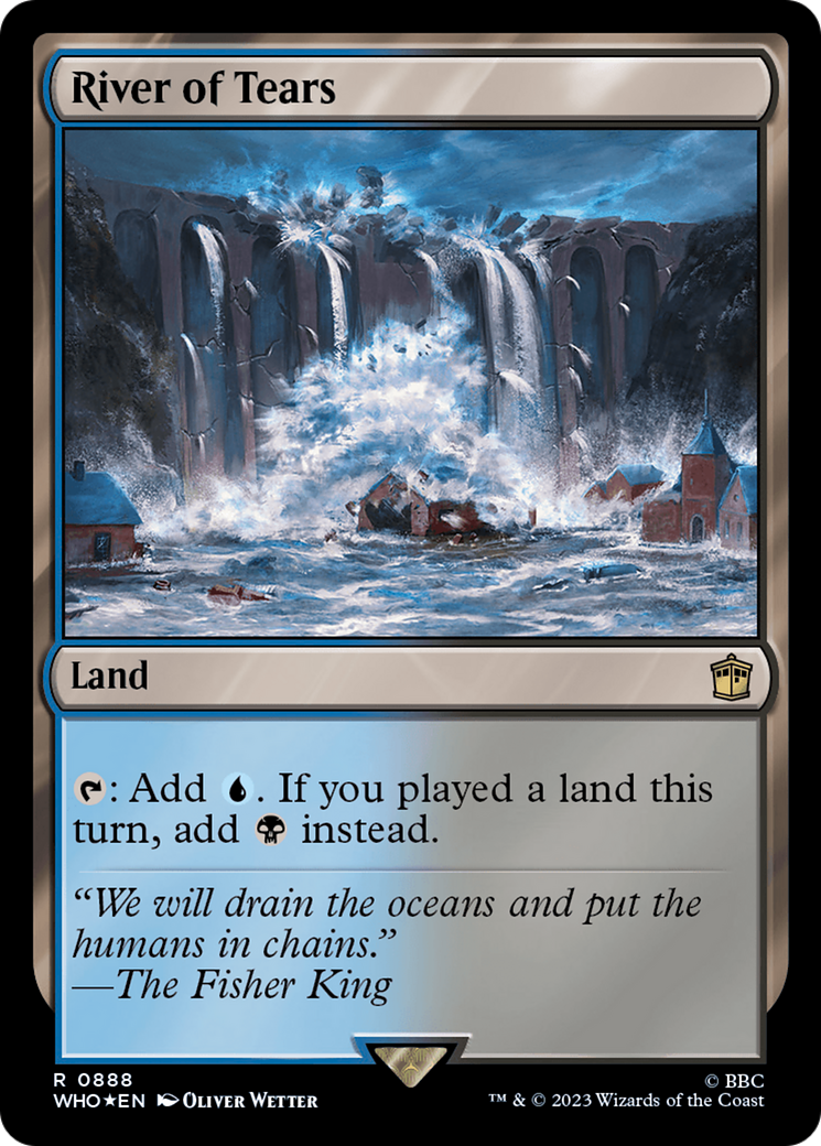 River of Tears (Surge Foil) [Doctor Who] | North Game Den