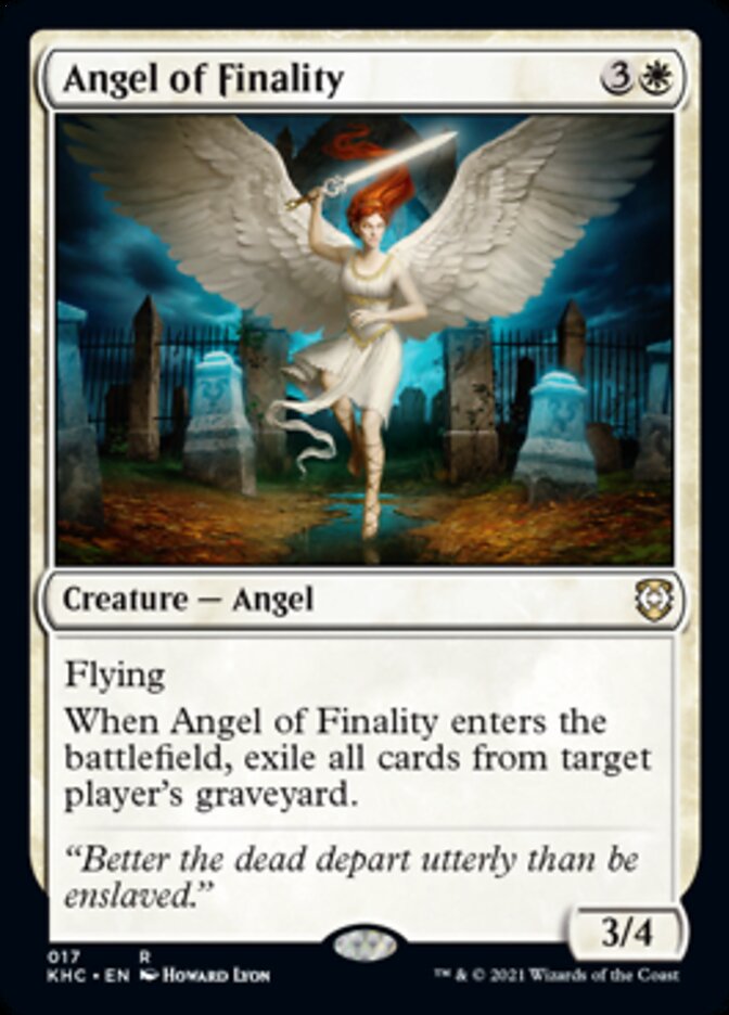 Angel of Finality [Kaldheim Commander] | North Game Den