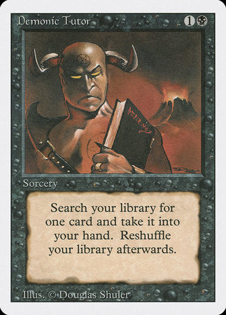 Demonic Tutor [Revised Edition] | North Game Den
