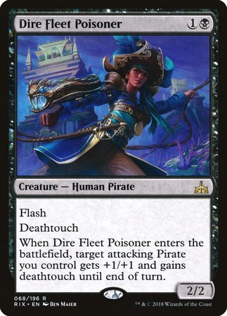 Dire Fleet Poisoner [Rivals of Ixalan] | North Game Den