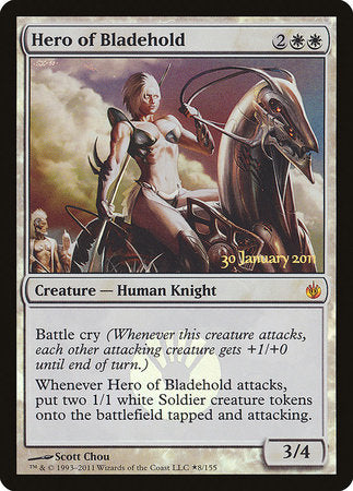 Hero of Bladehold [Mirrodin Besieged Promos] | North Game Den