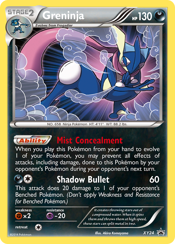 Greninja (XY24) [XY: Black Star Promos] | North Game Den