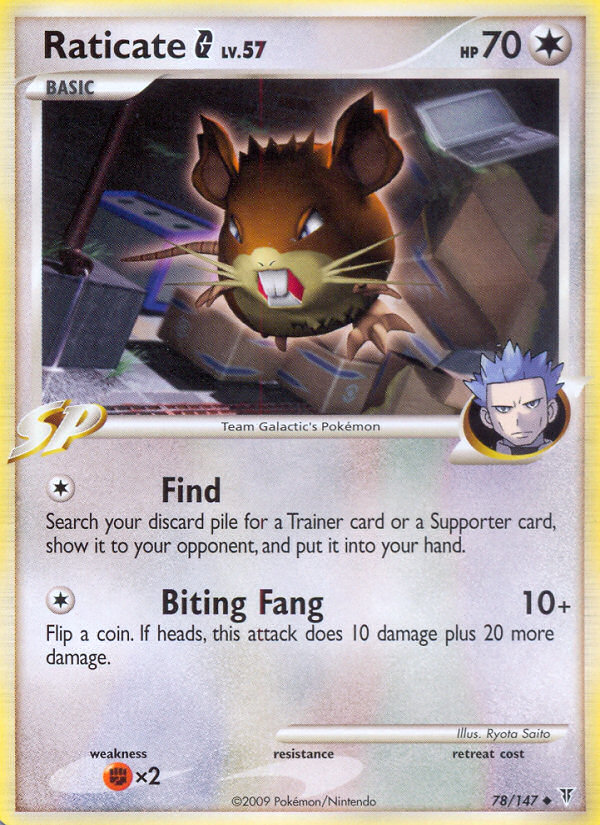 Raticate G (78/147) [Platinum: Supreme Victors] | North Game Den