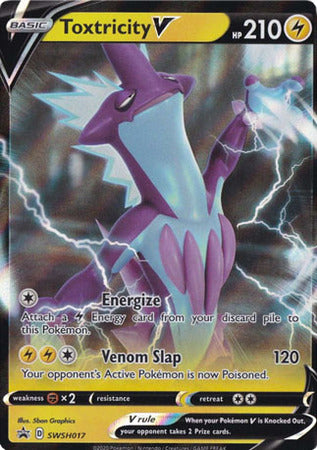 Toxtricity V (SWSH017) (Jumbo Card) [Sword & Shield: Black Star Promos] | North Game Den