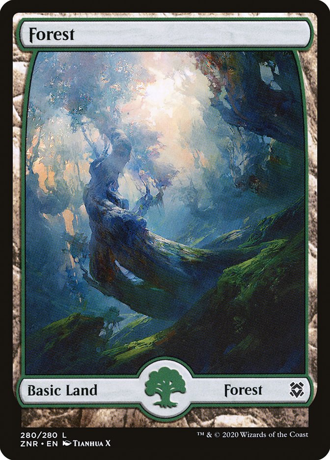 Forest (280) [Zendikar Rising] | North Game Den