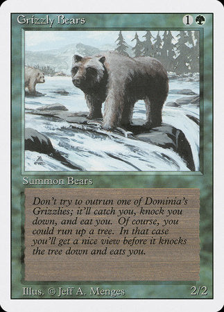 Grizzly Bears [Revised Edition] | North Game Den