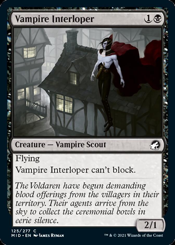 Vampire Interloper [Innistrad: Midnight Hunt] | North Game Den