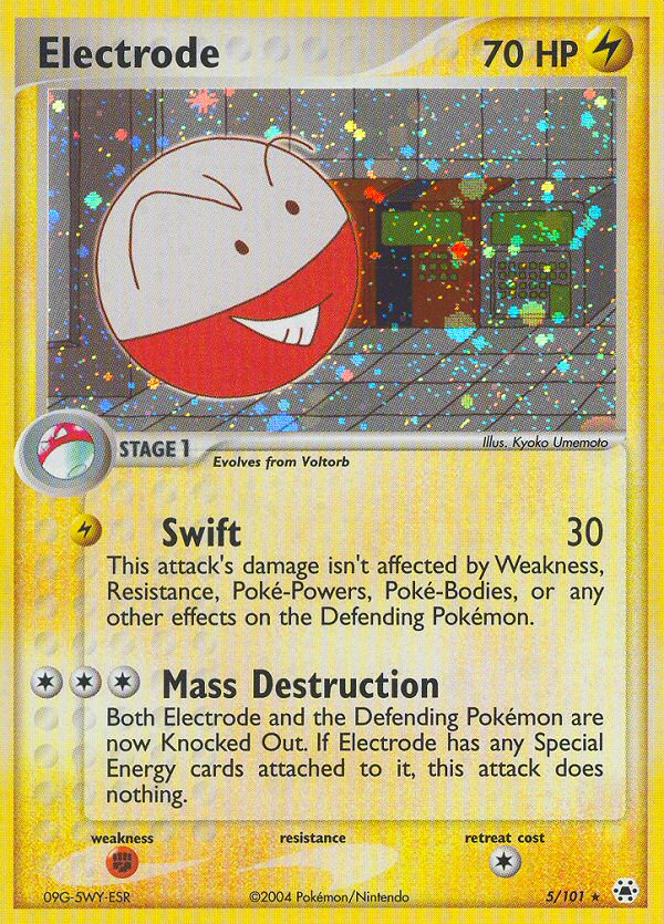 Electrode (5/101) [EX: Hidden Legends] | North Game Den