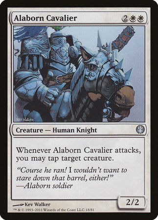 Alaborn Cavalier [Duel Decks: Knights vs. Dragons] | North Game Den