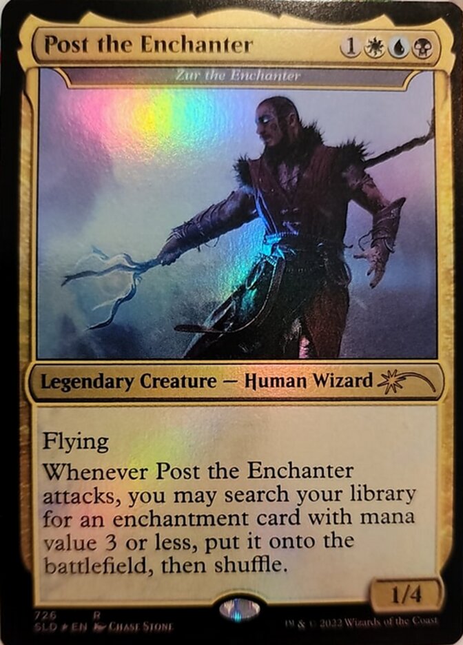 Zur the Enchanter - Post the Enchanter [Secret Lair Drop Promos] | North Game Den