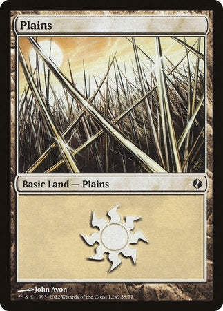 Plains (38) [Duel Decks: Venser vs. Koth] | North Game Den