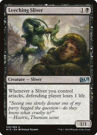 Leeching Sliver [Magic 2015] | North Game Den