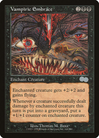 Vampiric Embrace [Urza's Saga] | North Game Den