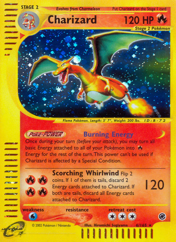 Charizard (6/165) [Expedition: Base Set] | North Game Den
