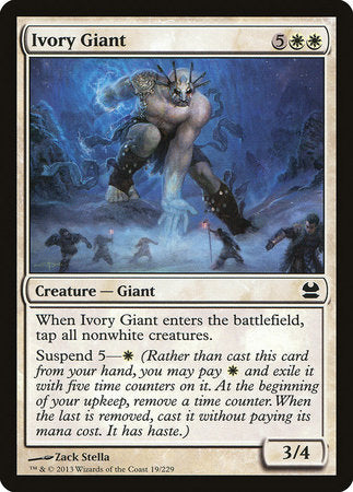 Ivory Giant [Modern Masters] | North Game Den