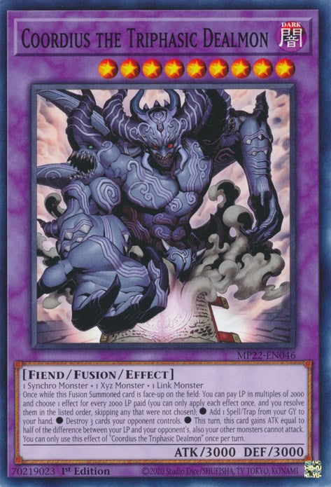 Coordius the Triphasic Dealmon [MP22-EN046] Common | North Game Den
