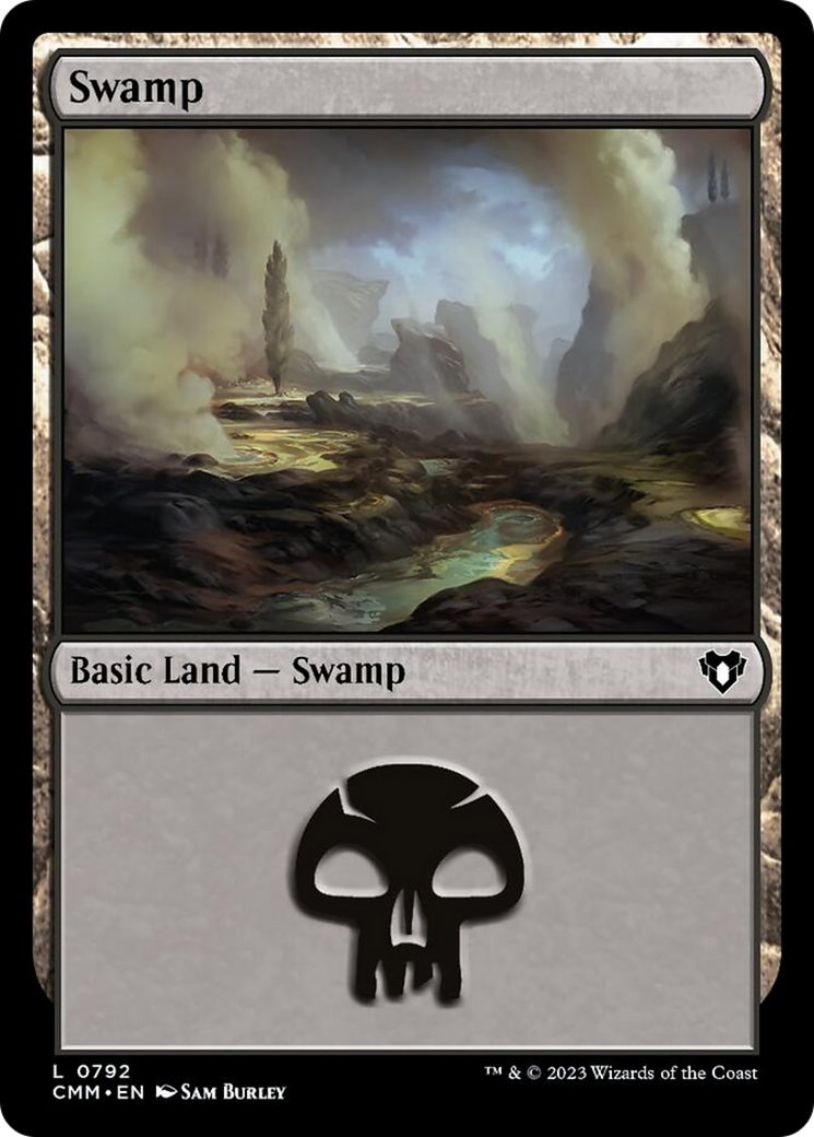 Swamp (792) [Commander Masters] | North Game Den