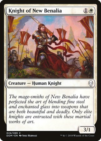 Knight of New Benalia [Dominaria] | North Game Den