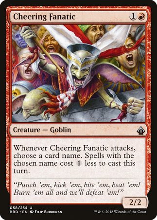 Cheering Fanatic [Battlebond] | North Game Den