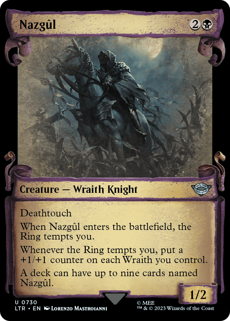 Nazgul (0730) [The Lord of the Rings: Tales of Middle-Earth Showcase Scrolls] | North Game Den