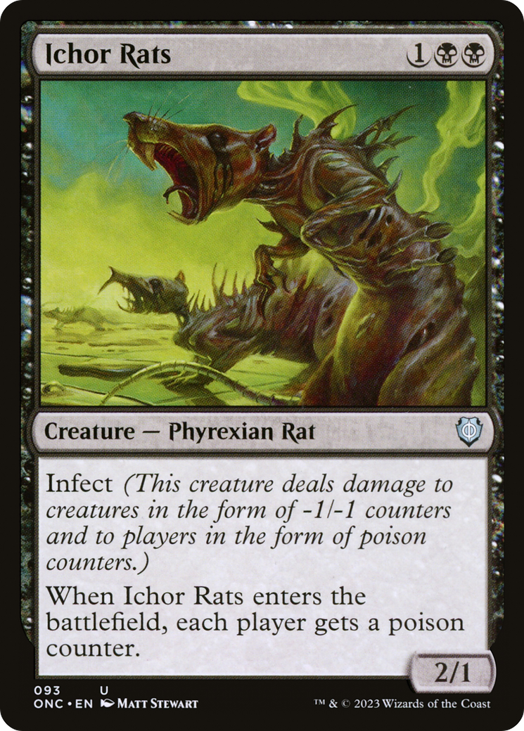 Ichor Rats [Phyrexia: All Will Be One Commander] | North Game Den