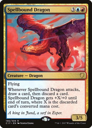 Spellbound Dragon [Commander 2017] | North Game Den