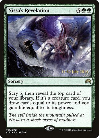 Nissa's Revelation [Magic Origins Promos] | North Game Den