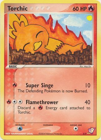 Torchic (3/5) [Kids WB Promos] | North Game Den