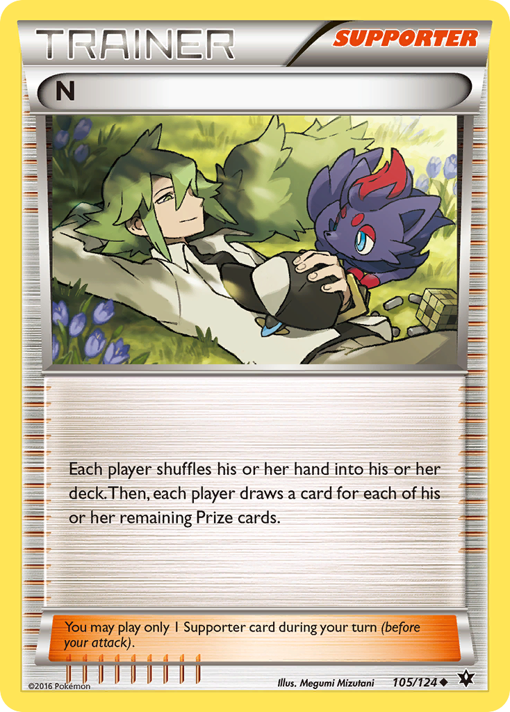 N (105/124) [XY: Fates Collide] | North Game Den