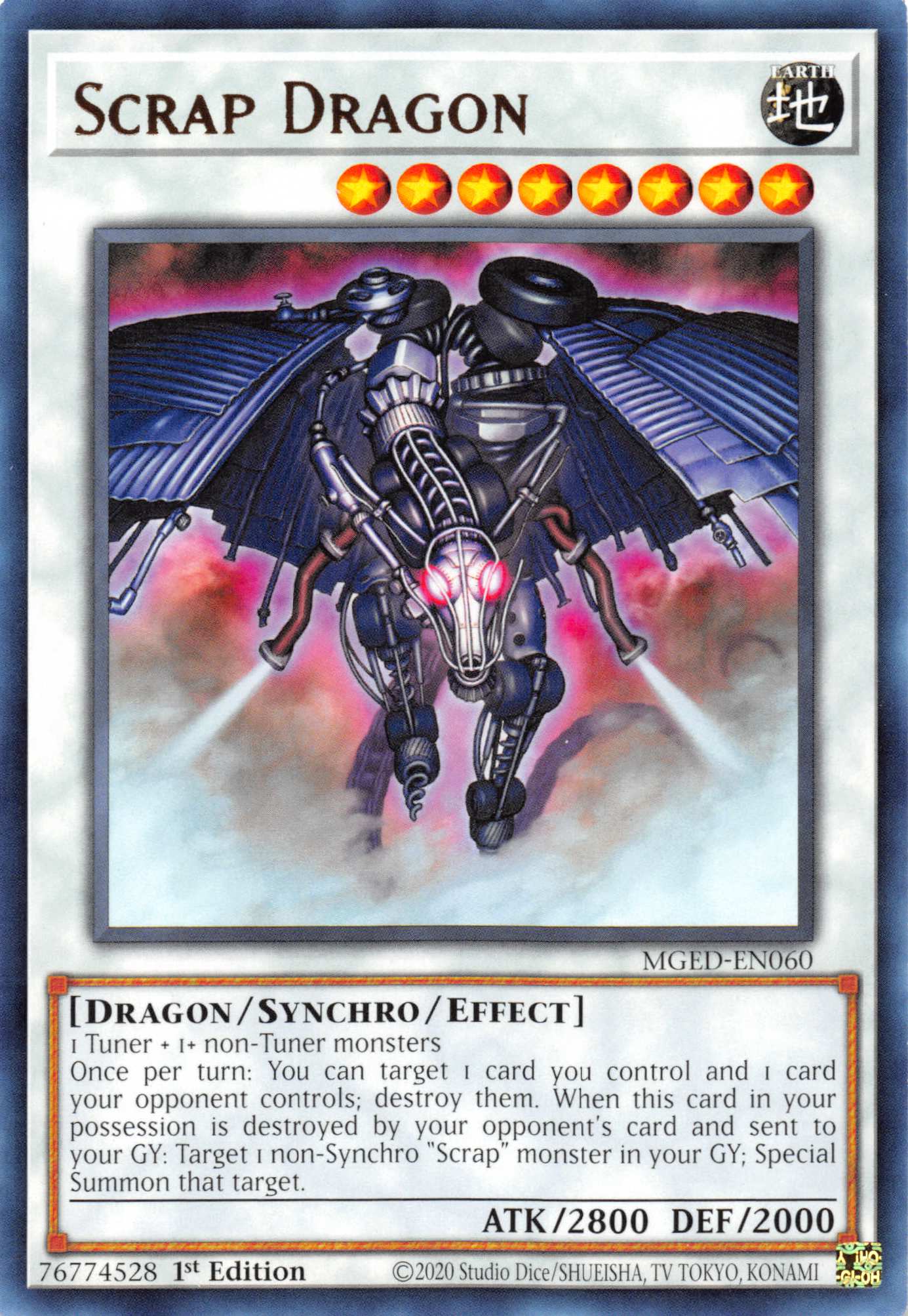 Scrap Dragon [MGED-EN060] Rare | North Game Den