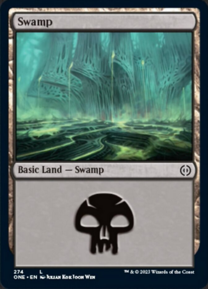 Swamp (274) [Phyrexia: All Will Be One] | North Game Den