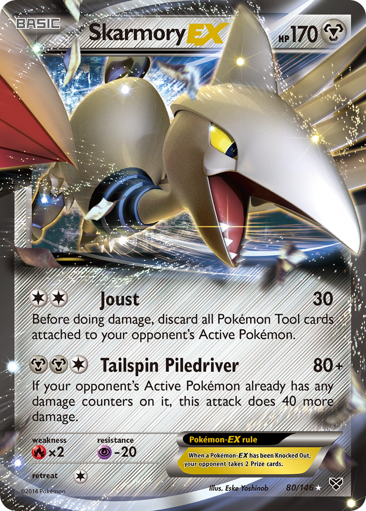 Skarmory EX (80/146) [XY: Base Set] | North Game Den