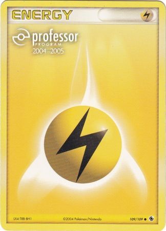 Lightning Energy (109/109) (2004 2005) [Professor Program Promos] | North Game Den