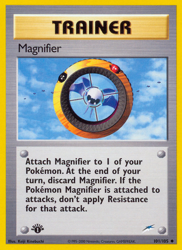 Magnifier (101/105) [Neo Destiny 1st Edition] | North Game Den