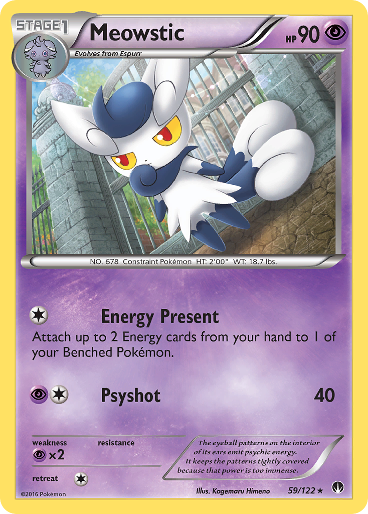 Meowstic (59/122) [XY: BREAKpoint] | North Game Den