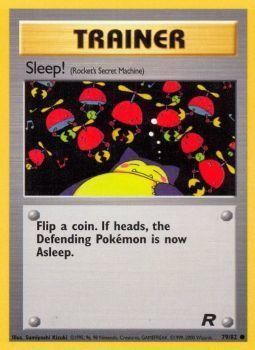 Sleep! (79/82) [Team Rocket Unlimited] | North Game Den