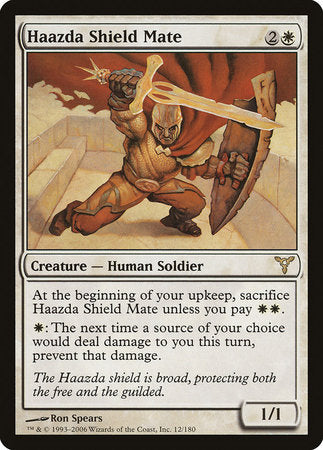 Haazda Shield Mate [Dissension] | North Game Den