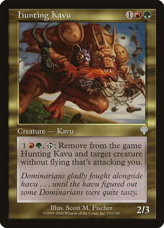 Hunting Kavu [Invasion] | North Game Den