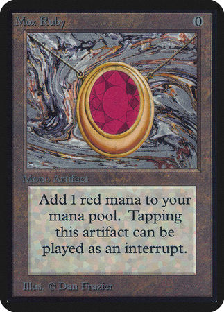 Mox Ruby [Limited Edition Alpha] | North Game Den